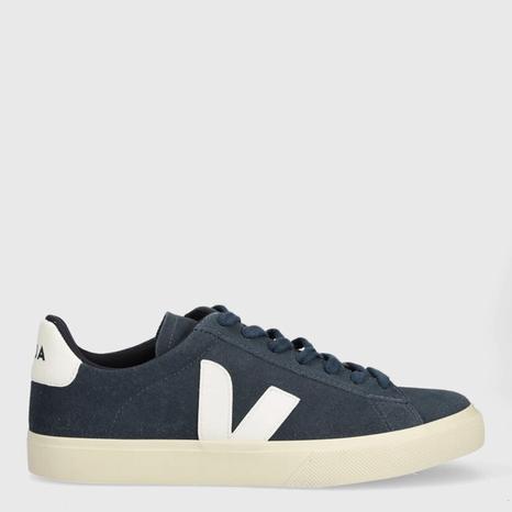 Men's Navy Suede Campo Trainer