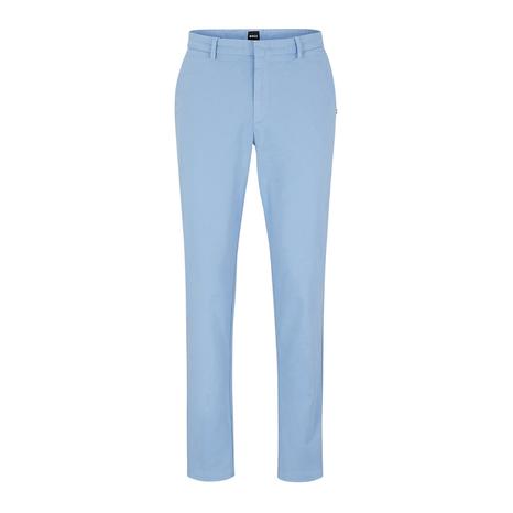 Blue Tailored Slim Fit Trousers