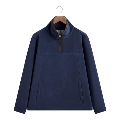 Blue Quarter Zip Fleece