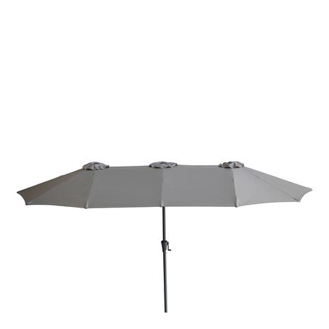 Capri 2.2x4M Rectangular Parasol, Clay Beige