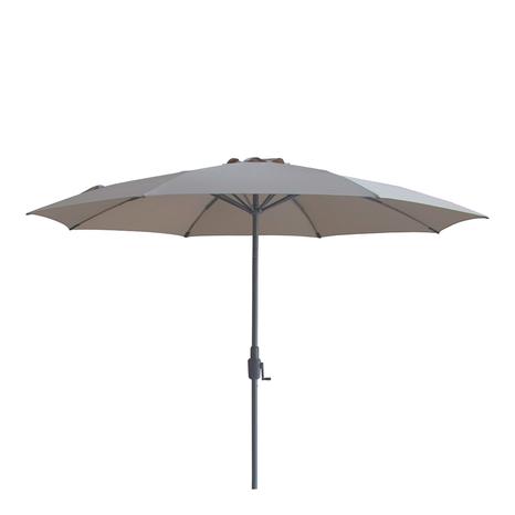 Capri 2.7M Round Parasol, Clay Beige