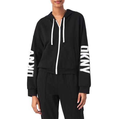 Black Hooded Top
