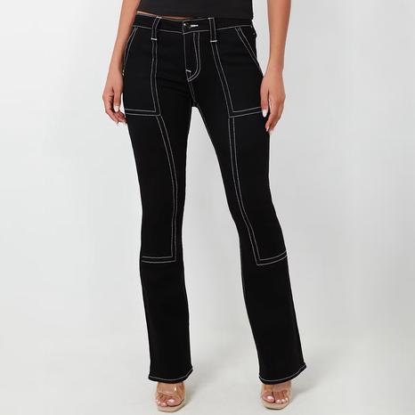 Black Carpenter Becca Bootcut Jeans