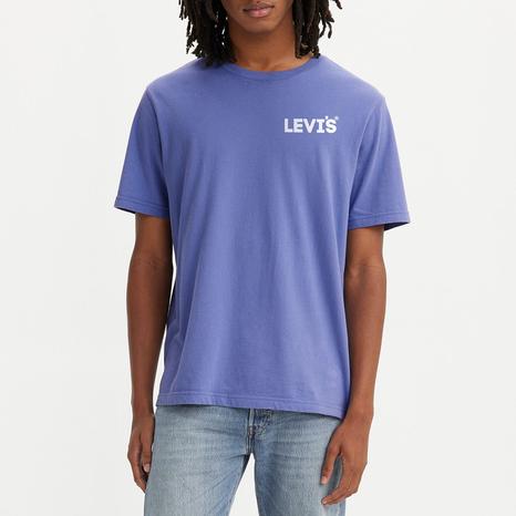 Purple Relaxed Fit Cotton T-Shirt