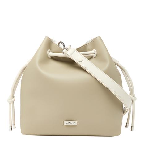 Beige Teigan Bucket Handbag