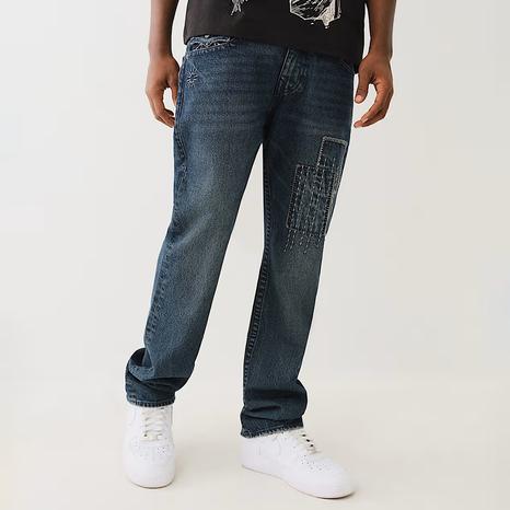 Dark Blue Ricky Straight Jean