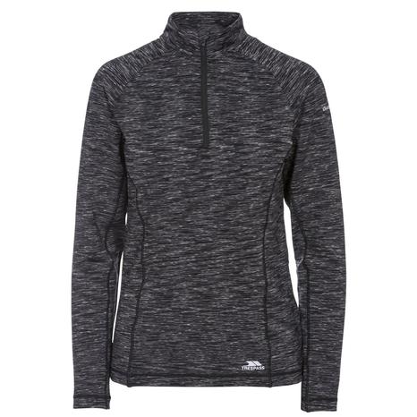Sports Top Edith Polyester Grey Marl