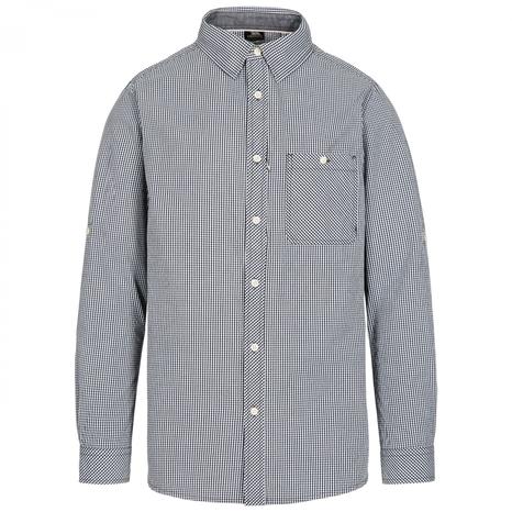 Shirt Yaddlethorpe Cotton Black Gingham