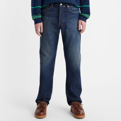Dark Blue 501® Straight Leg Jeans