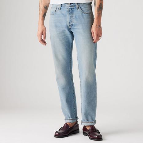 Blue 501® Straight Leg Jeans