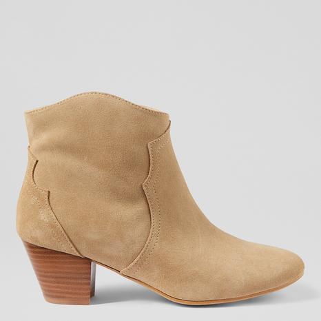 Tan Leida Western Boot
