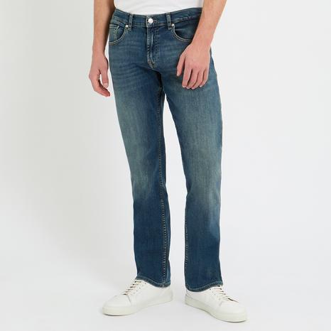 Mid Blue Champlin  Straight Leg Jean