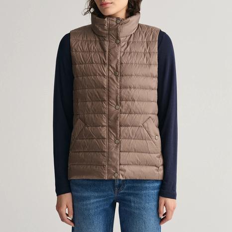 Light Brown Padded Gilet