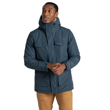 Waterproof Jacket Darragh II Mixed Blue Stone