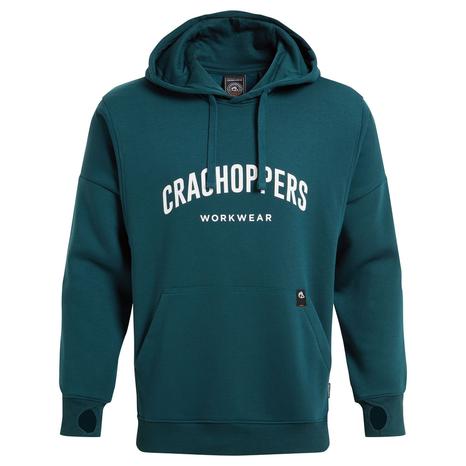 Hoodie Workwear Oulston Organic Cotton Dark Aegean Blue