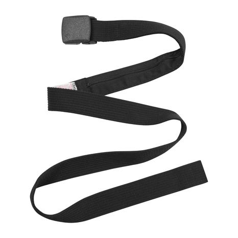 Waist Belt Money Polyester Black