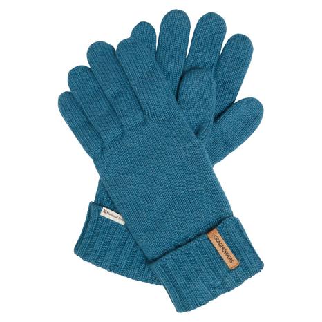 Winter Gloves National Trust Gaddings Recycled Polyester Brisk Blue