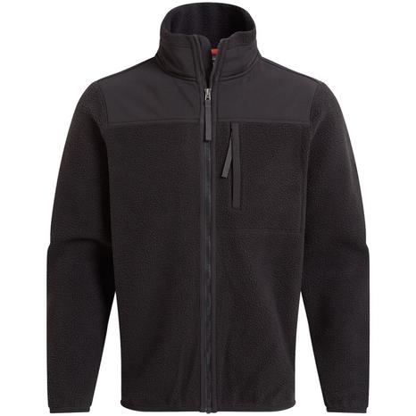 Fleece Jacket Recycled Polyester Black