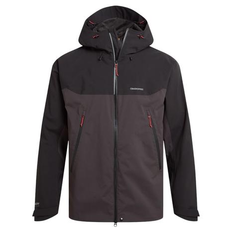 Waterproof Jacket Diggory Mixed Black/Black Pepper