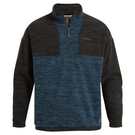 Fleece Top Esk Recycled Polyester Blue Stone