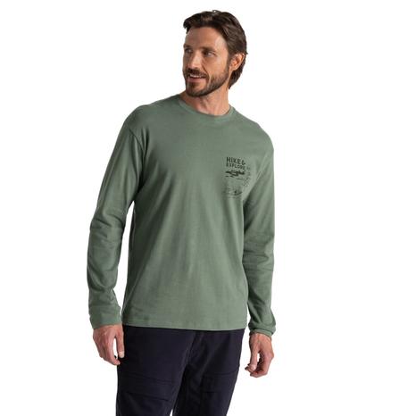 T-Shirt National Trust Limestone Organic Cotton Laurel Green