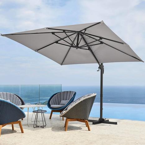 2.5m Square Cantilever Garden Parasol