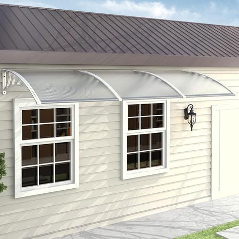 2.7m W x 1m D Door Canopy