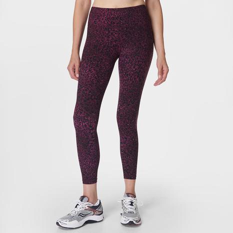 Power 7/8 Workout Leggings - Purple Dragonfly Print