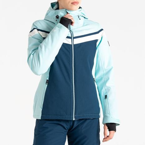 Sky Blue/Teal Flurry Ski Jacket 
