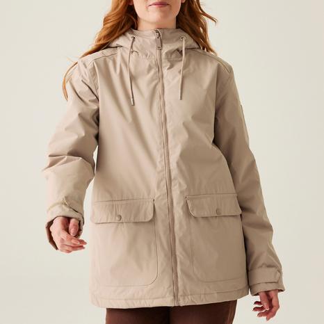 Tan Broadia Waterproof Jacket