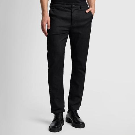Black Adrien Chino Trousers