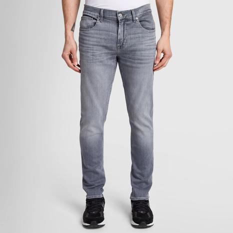 Washed Grey Slimmy Tapered Stretch Jeans