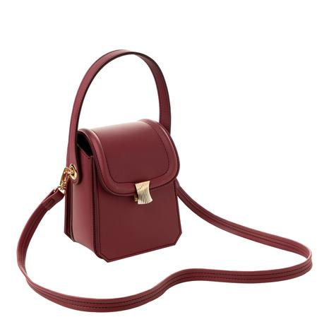 Claret Red Crossbody Bag