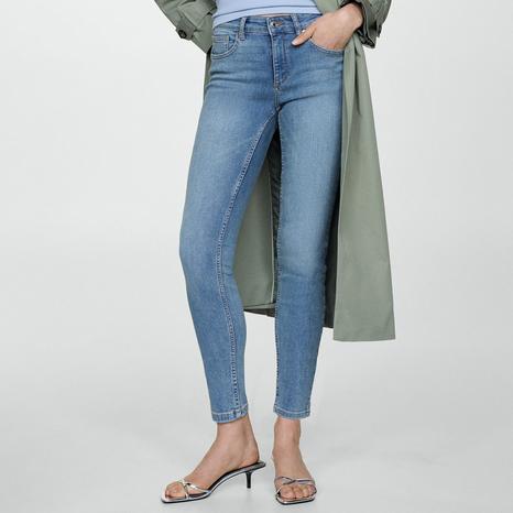  Blue Skinny Push-Up Jeans