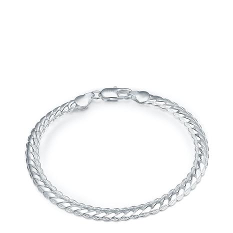 Silver Plated Chain Bracelet