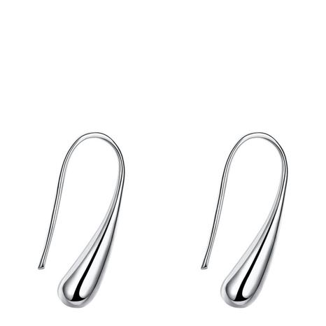 Silver Teardrop Earrings