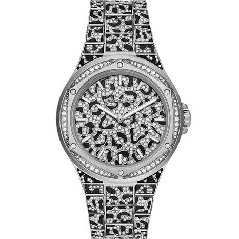 Michael Kors MK7408 Animal Pavé Two-Tone Ladies Watch
