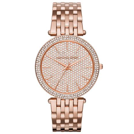Michael Kors MK3439 Ladies Watch Darci Rose Gold Pave