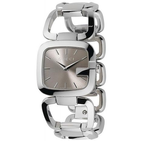 Gucci YA125402 G Brown Dial 30mm Ladies Watch