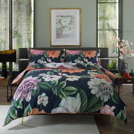 Chelsea Show Digitally Printed 100% Cotton Duvet Set – Pure Luxury Superking