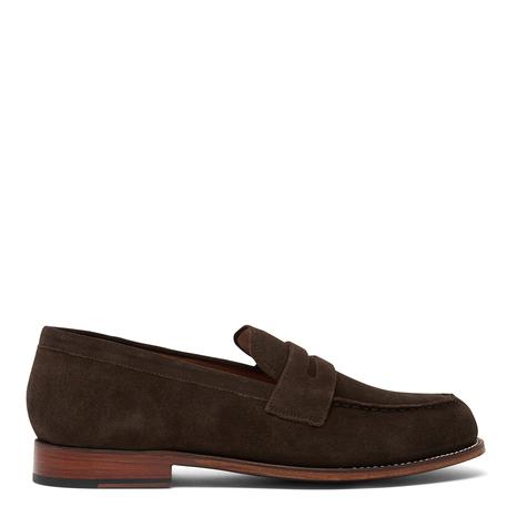 Men's Chocolate Peter Suede Loafer