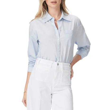 Powder Blue Christa Relaxed Shirt