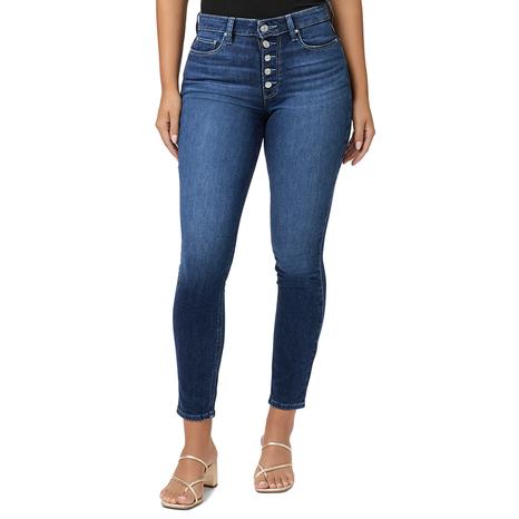 Indigo Bombshell Skinny Crop Jeans