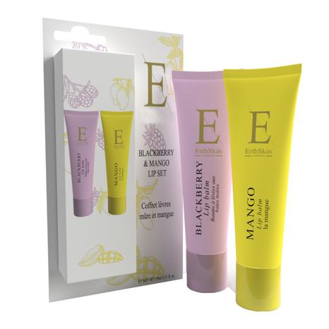 Erth- Mango & blackberry lip balm set