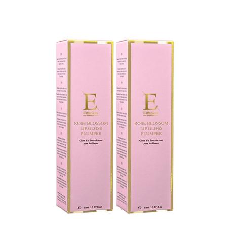 2 x Rose Blossom Lip Gloss Plumper 8ml