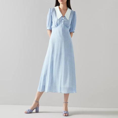 Baby Blue Beecham Tea Dress