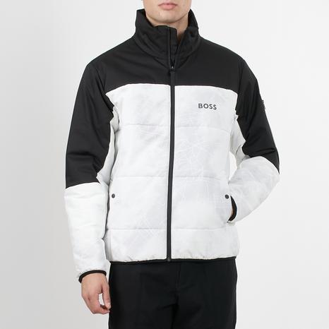 Black and White Padded Jacket