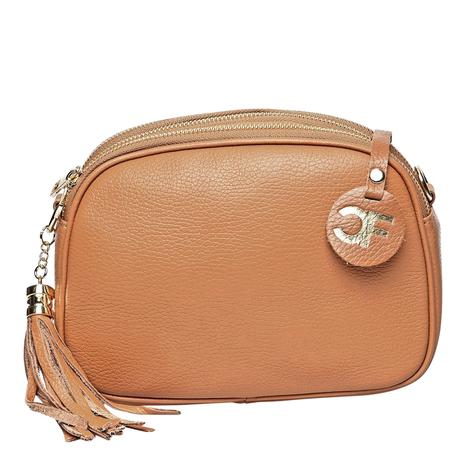 Cognac Shoulder Bag