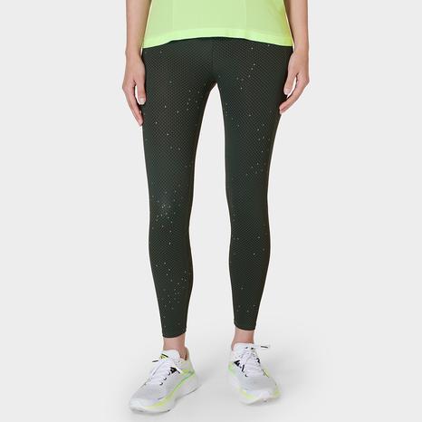 Zero Gravity Run Tight - Green Grid Geo Print