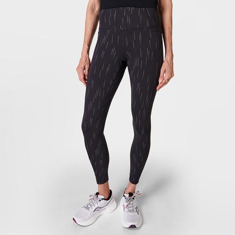 Grey Therma Boost 2.0 Reflective Running Leggings